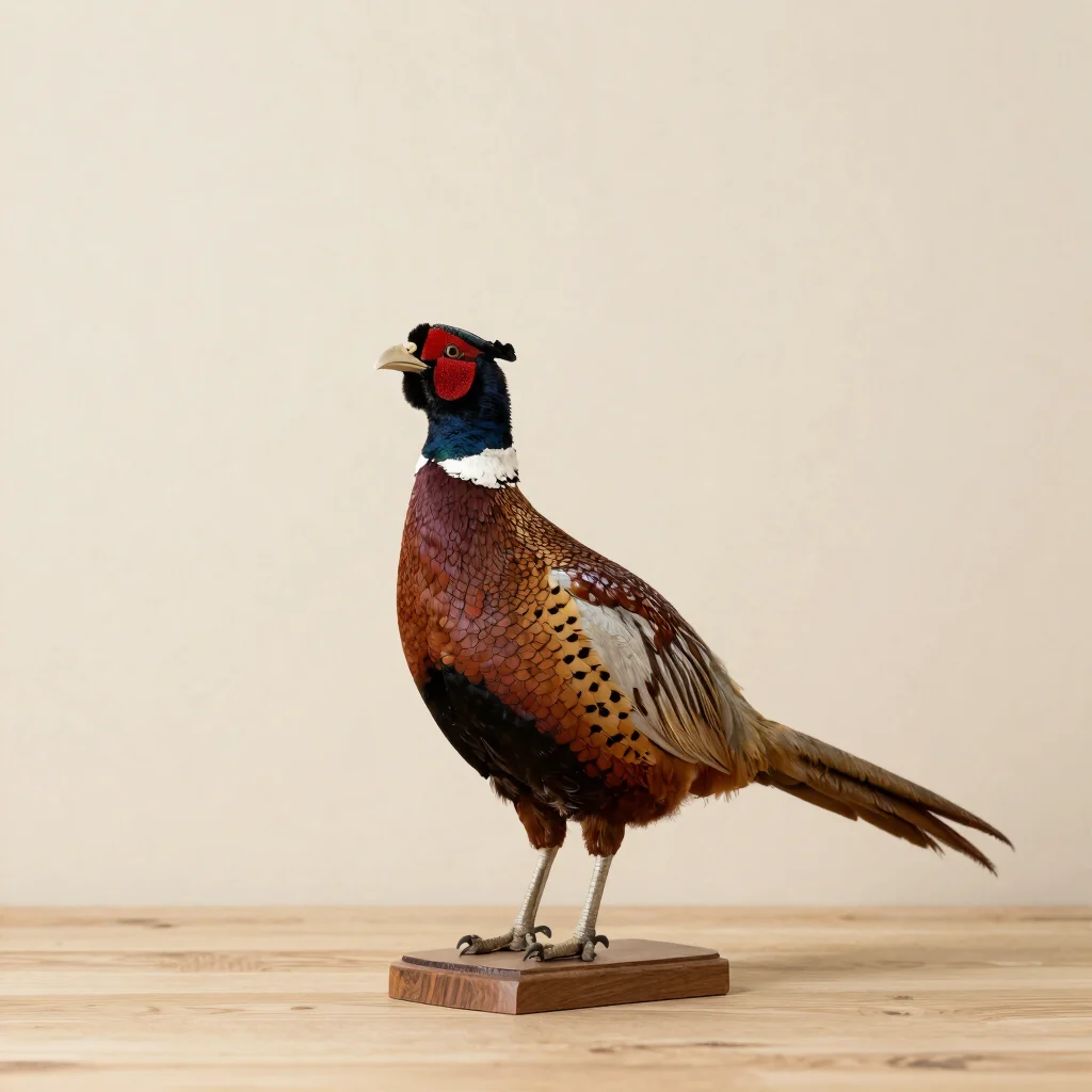 Ring-Neck Pheasant Mount