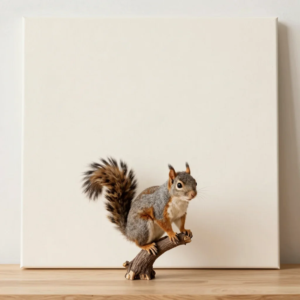 Gray Squirrel Display