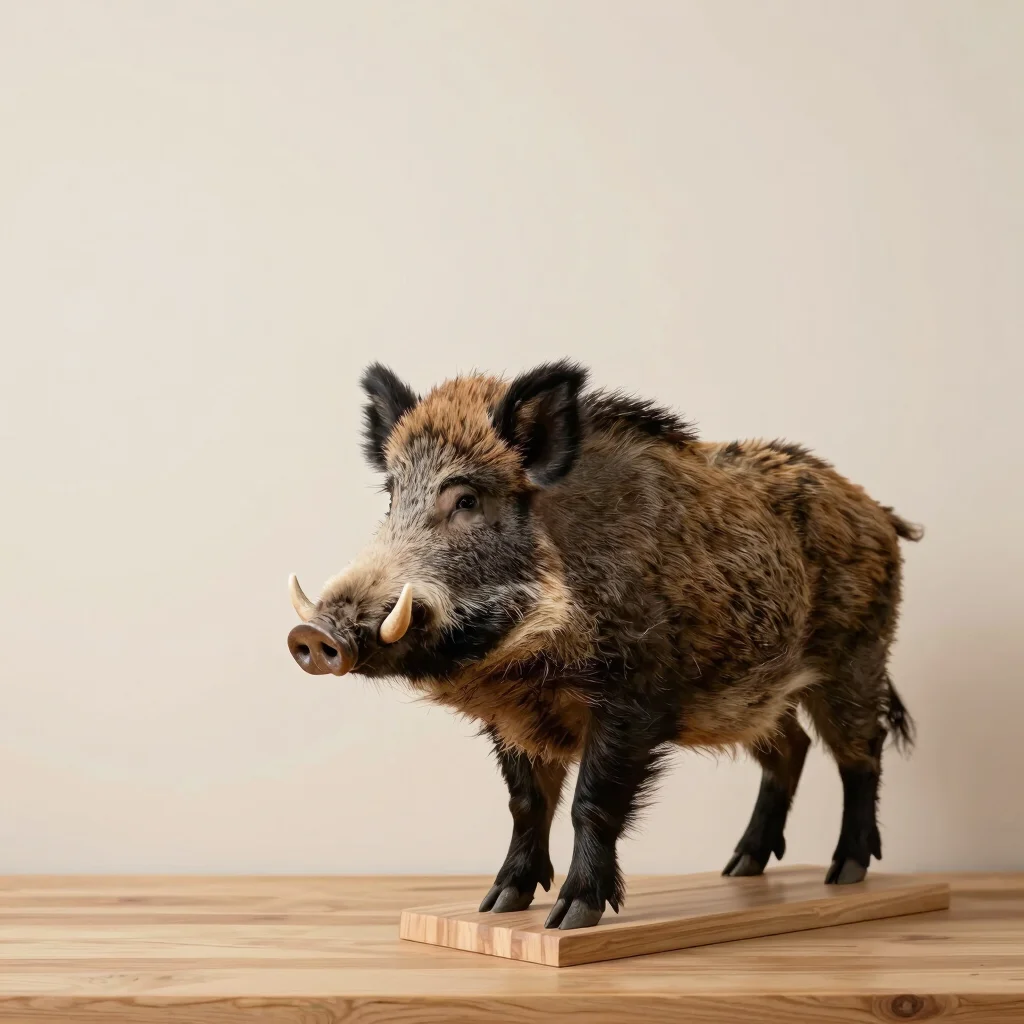 Wild Boar Shoulder Mount